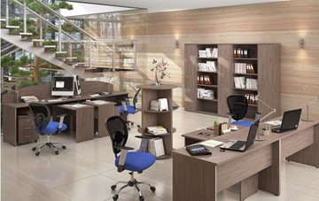 Офисный комплект мебели IMAGO четыре рабочих места, стол для переговоров в Шахтах - предосмотр 6